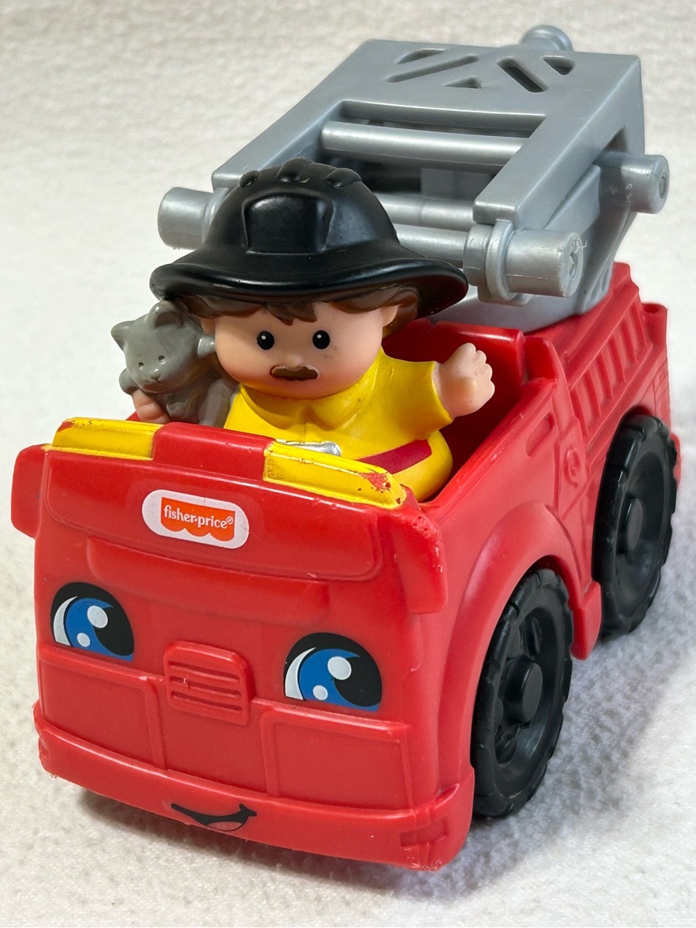 Fisher-Price Little People Fireman and Small Fire Truck